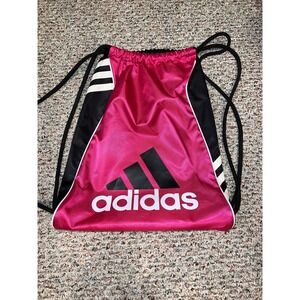 Adidas Pink/black‎ Reversible Drawstring bag